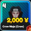 Crow Ninja (Crow) unit from Anime Rangers X