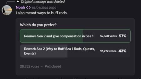 Second Sea Rework Cursed Seas or Cursed Update? The Future of Fisch Second Sea is ...