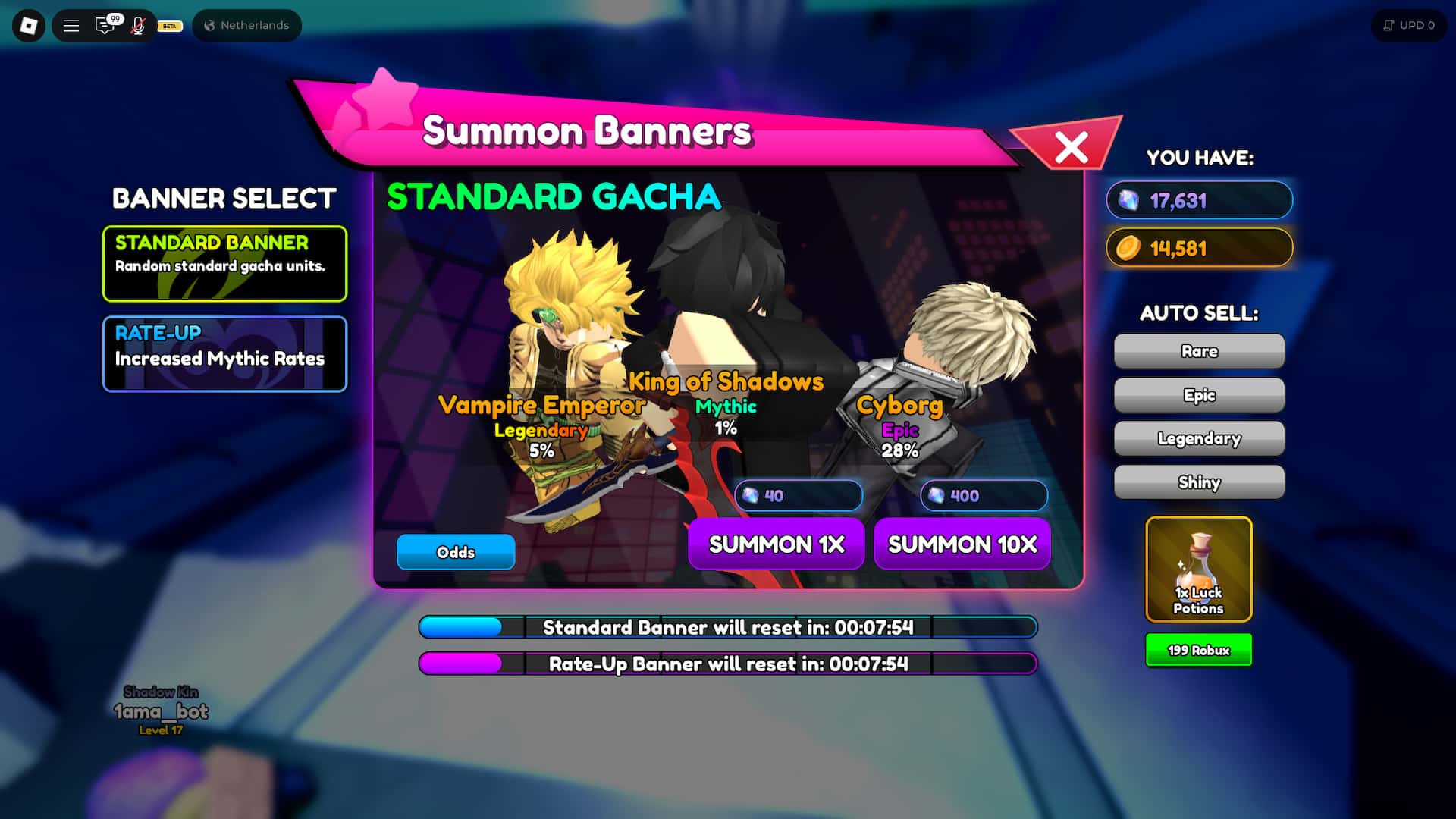 how to get shadow knight secret unit in anime rangers x roblox experience