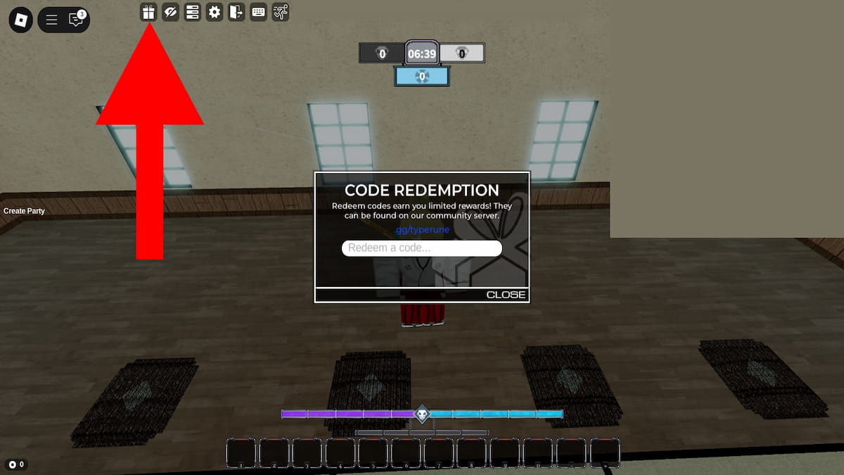 How to redeem TYPE://RUNE codes.