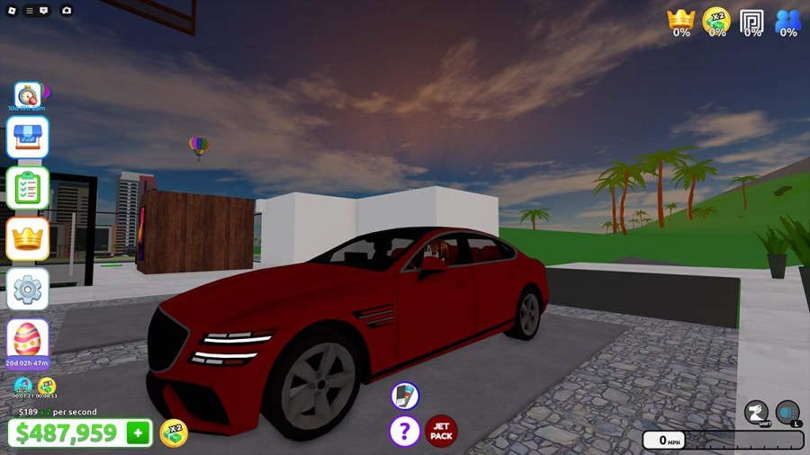 Roblox Mansion Tycoon Easter Egg Hunt Event reward LirioR car