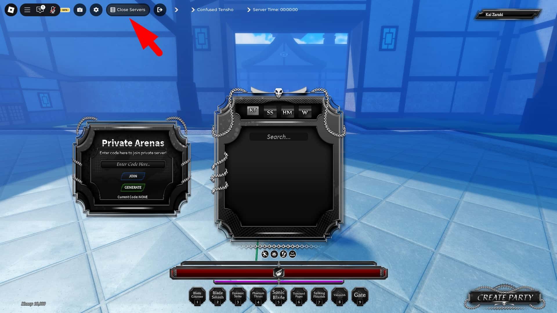 how to use private server codes paradox roblox experience