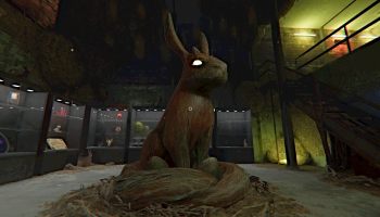Rabbit statue in Phasmophobia