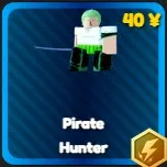 pirate hunter unit from anime rangers x roblox experience