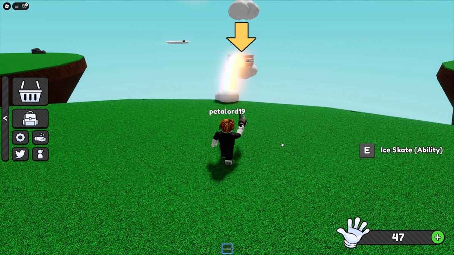Slap Battles Easter Egg location