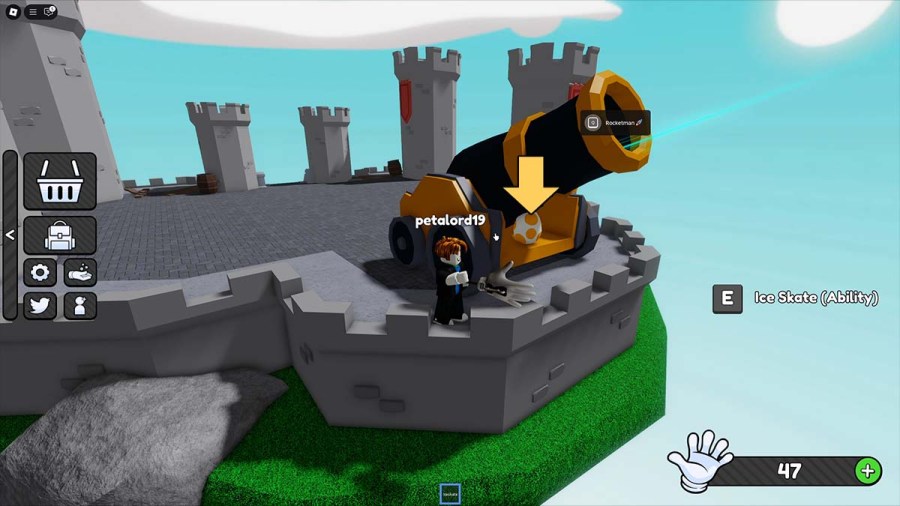 Slap Battles Easter Egg location