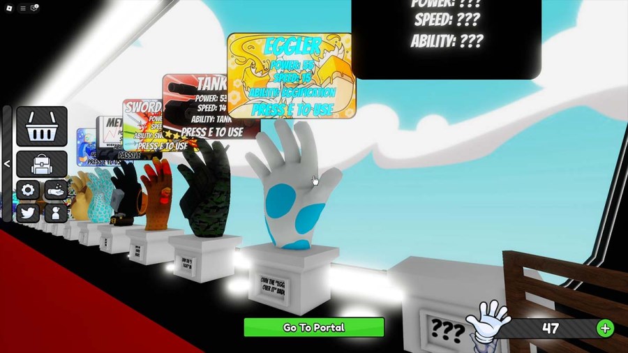 Slap Battles Eggler Glove