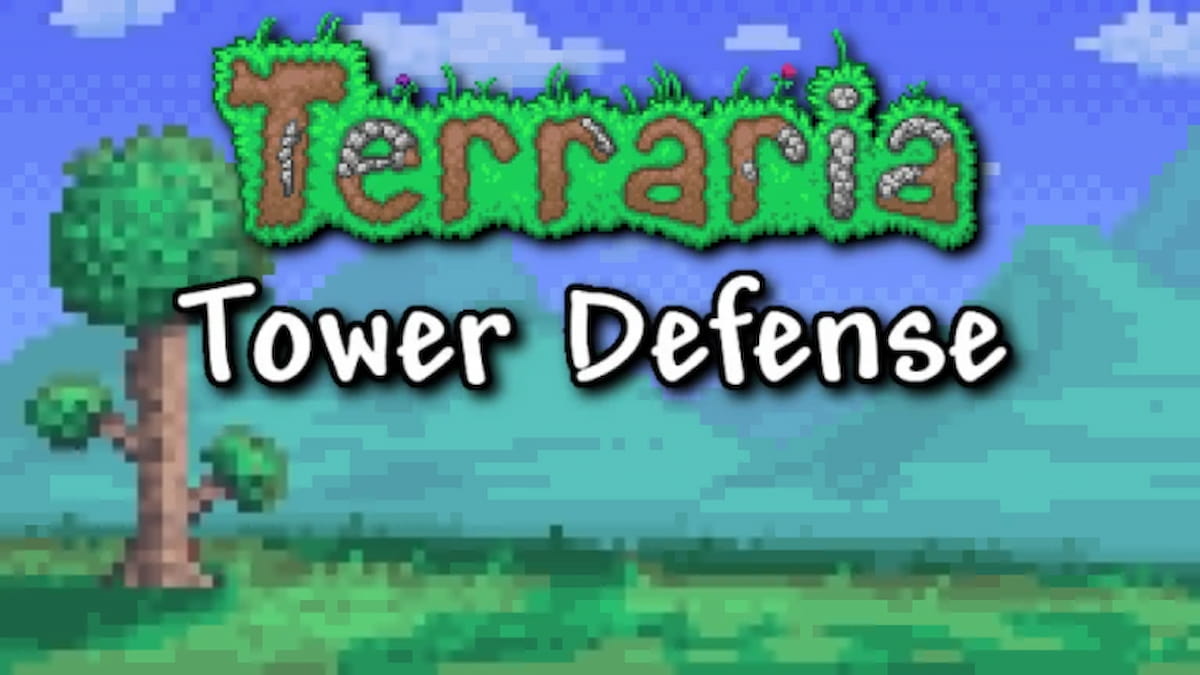 Promo image for Terraria Tower Defense.