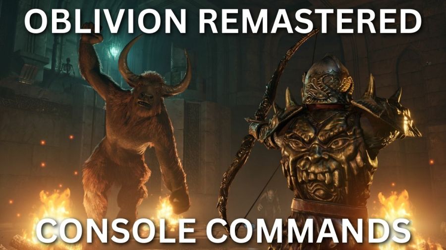 all console commands elder scrolls iv oblivion remastered