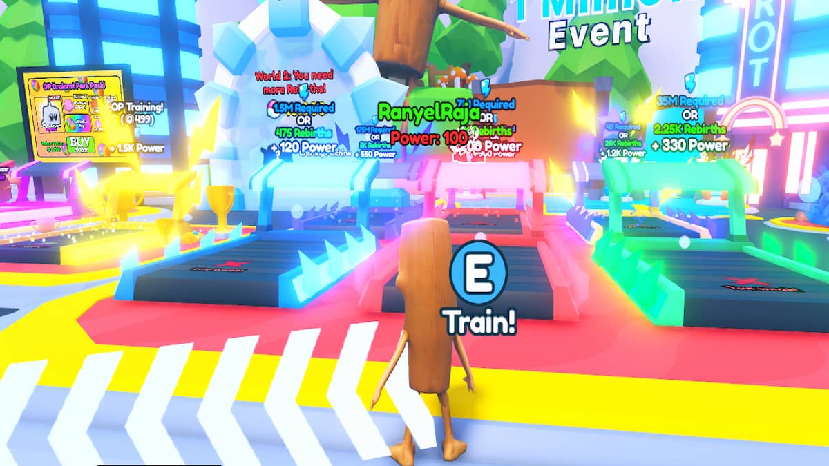 The Brainrot Training Roblox game