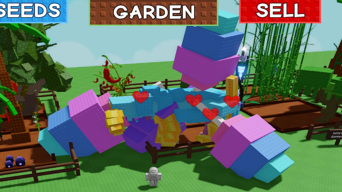 A Celestial Mutated Crop in Grow A Garden