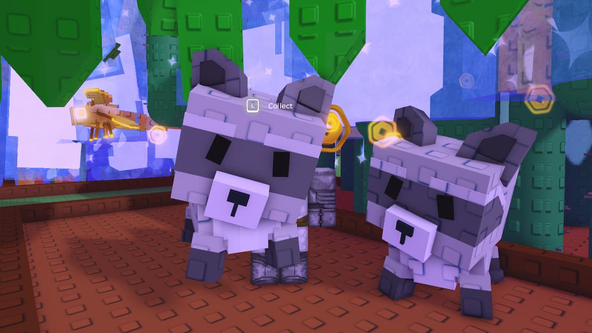 The Raccoon Pet in Grow A Garden
