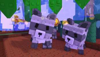The Raccoon Pet in Grow A Garden