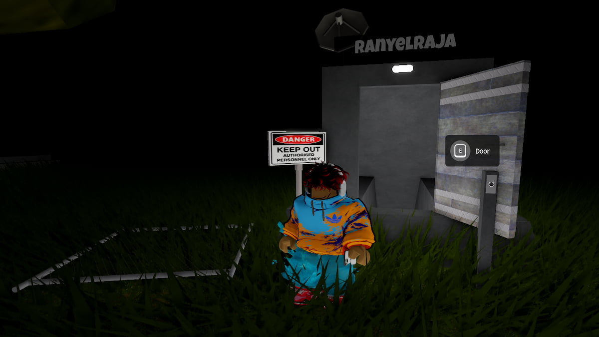 A player in front of their Bunker in Dangerous Nights