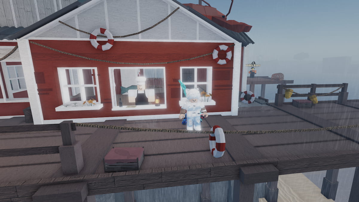 The Chef NPC in Fisch