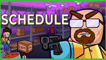A man pointing gun in Schedule