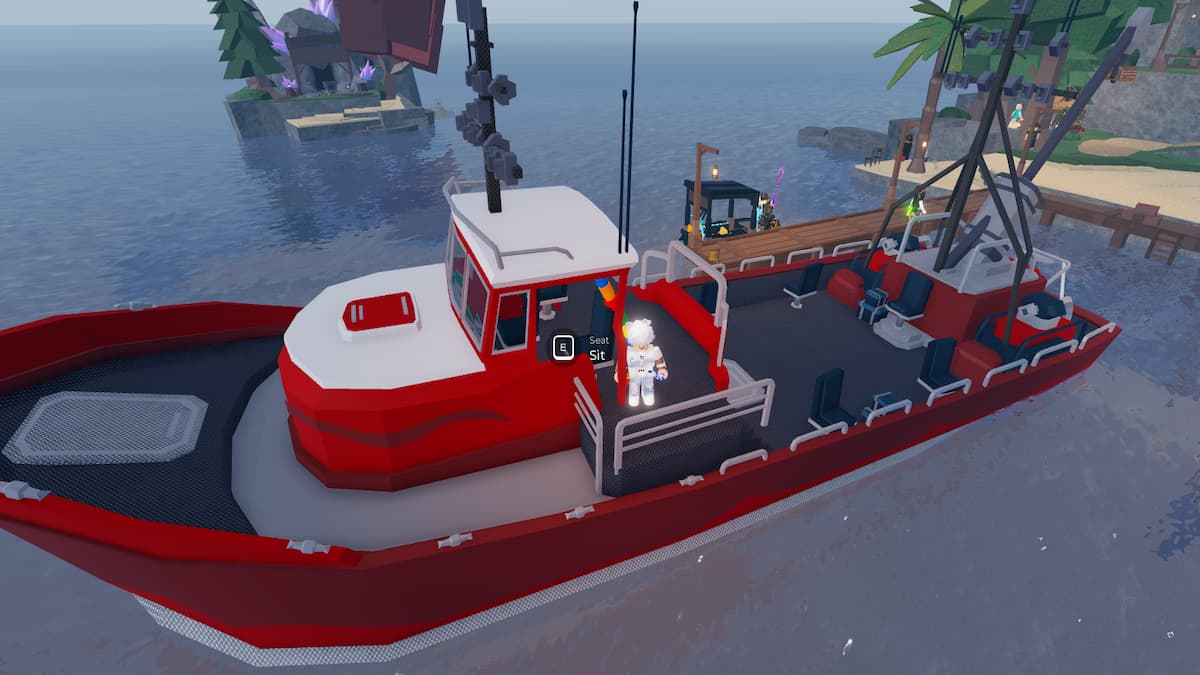 An Utility Boat in Fisch