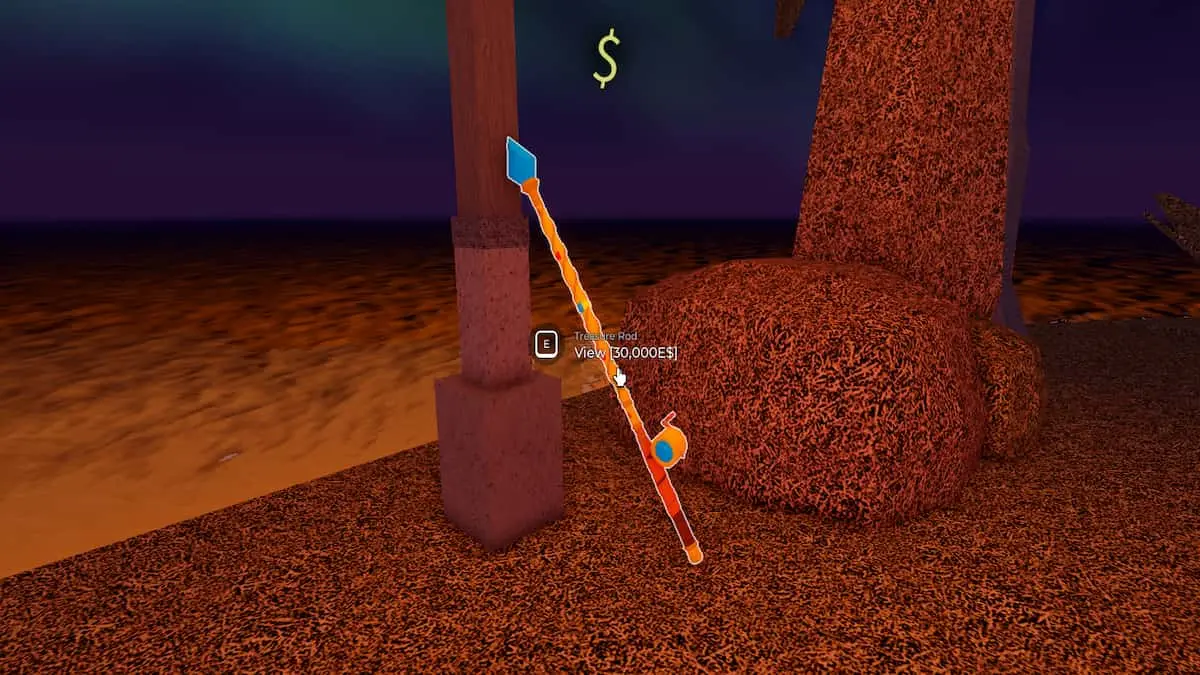 The Treasure Rod in Fisch