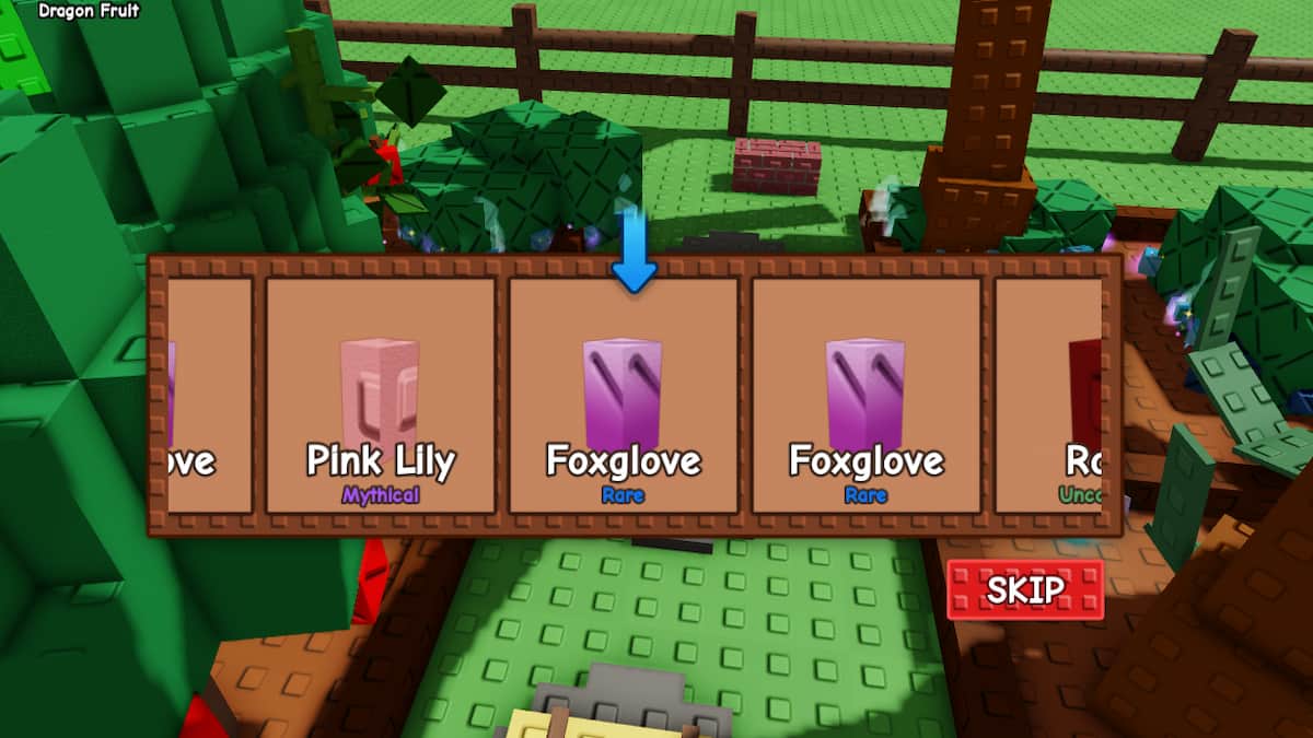 The Flower Seed Pack in Grow A Garden
