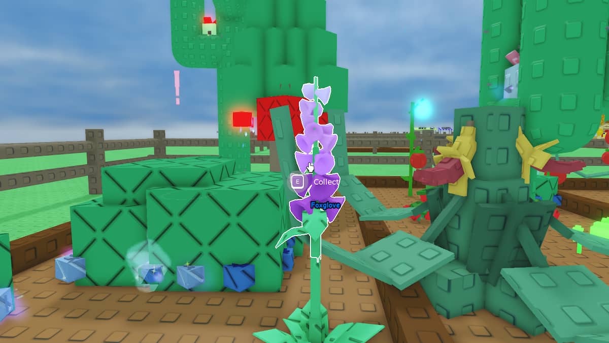 The Foxglove plant in Grow A Garden