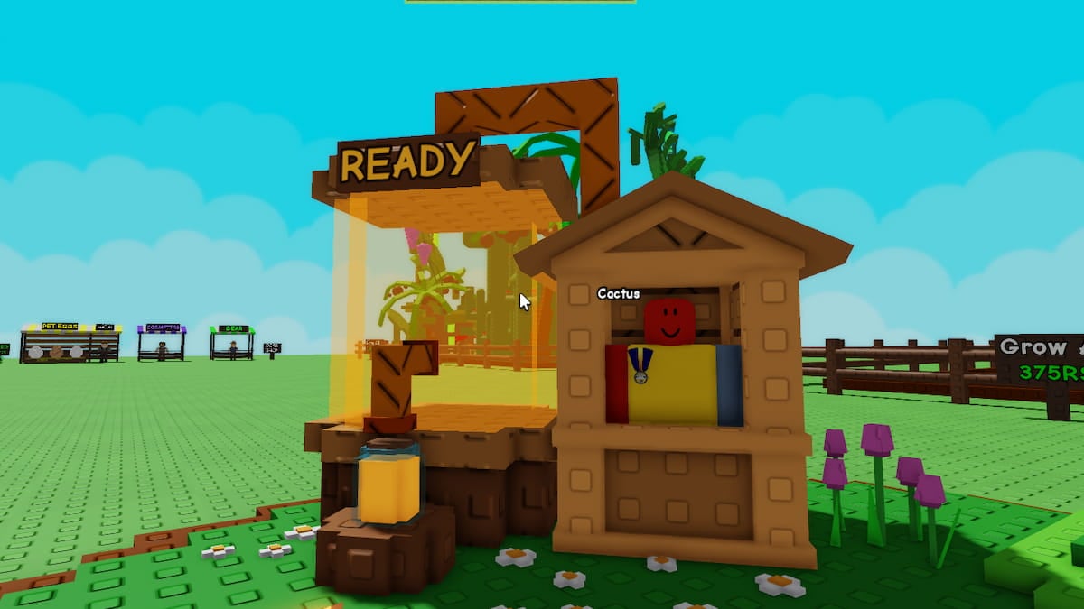 The Honey machine in Grow A Garden
