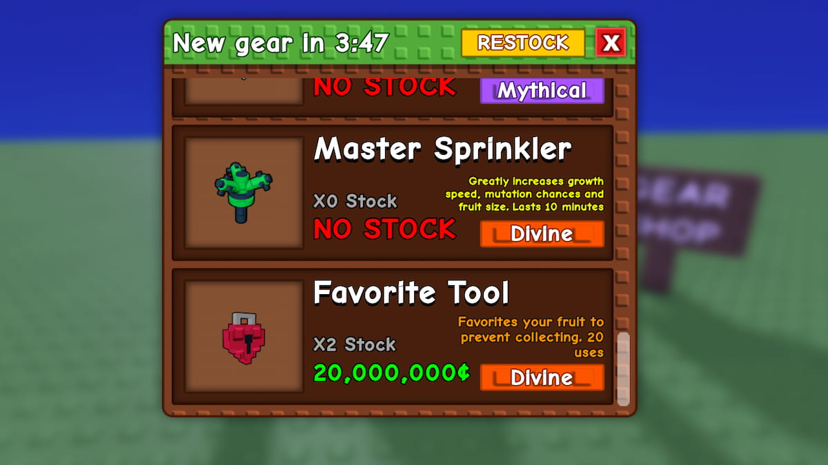 A Lunar Item in Grow A Garden