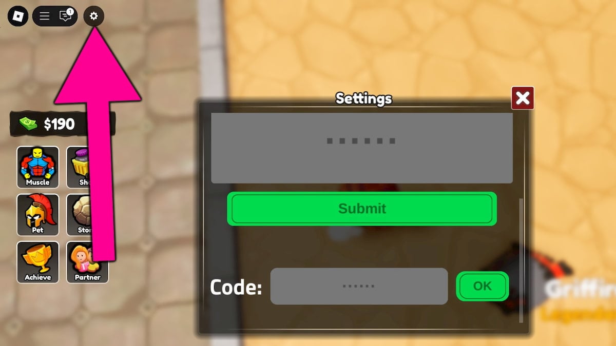 How to redeem Sisyphus Training codes.