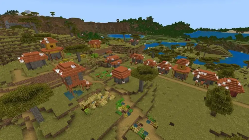 Vill Rminecraft Seed Minecraft 1.21 Village Seeds - Best Village Seeds for Java and Bedrock ...