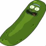 The Rick and Morty Pickle