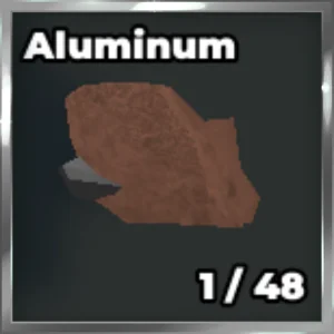 Aluminium ore from the Untitled Drill Game Roblox experience.