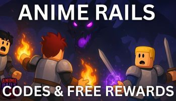 Codes for the Anime Rails Roblox experience.