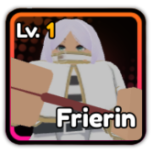 Frierin unit from the Anime Saga Roblox experience.