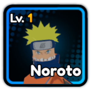 Noroto unit from the Anime Saga Roblox experience.