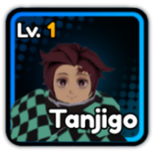 Tanjigo unit from the Anime Saga Roblox experience.