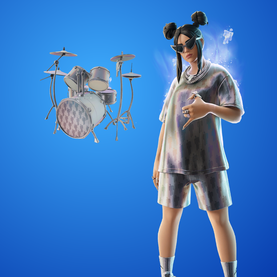 Platinum Billie Eilish Item Bundle