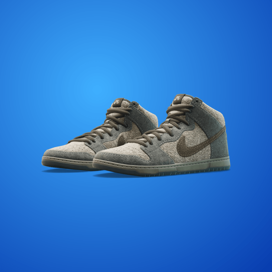 Nike SB Dunk High ‘Medium Grey/Smoke-Cool Grey’ shoes
