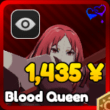 Blood Queen unit from the Anime Rangers X Roblox experience.