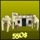 Camel Base unit from the Wild Rails Tower Defense Roblox experience.