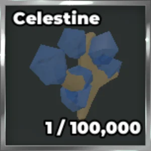 Celestine ore from the Untitled Drill Game Roblox experience.