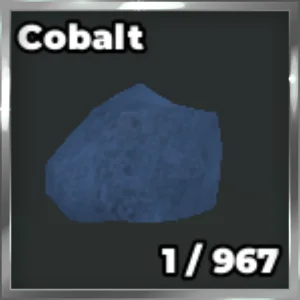 Cobalt ore from the Untitled Drill Game Roblox experience.