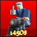 Conductor unit from the Wild Rails Tower Defense Roblox experience.
