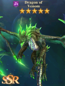 Dragon of Venom hero from ATHENA: Blood Twins.