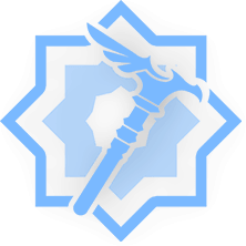 Elementalist class badge from Crystal of Atlan.