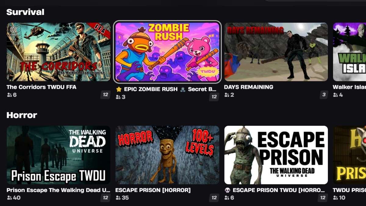 The Walking Dead Islands in Fortnite