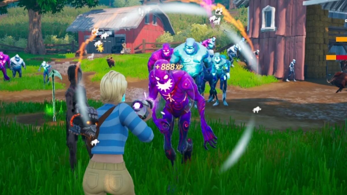 Zombie Farm Island in Fortnite