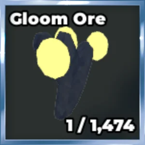 Gloom Ore ore from the Untitled Drill Game Roblox experience.