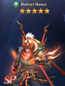 Hattori Hanzo hero from ATHENA: Blood Twins.