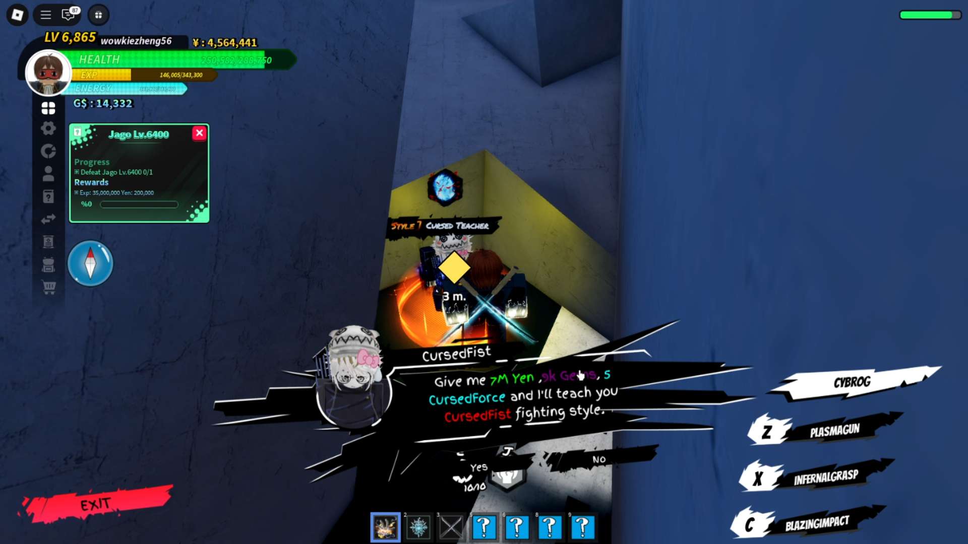 How to get fighting styles in Universal Piece Roblox experience.