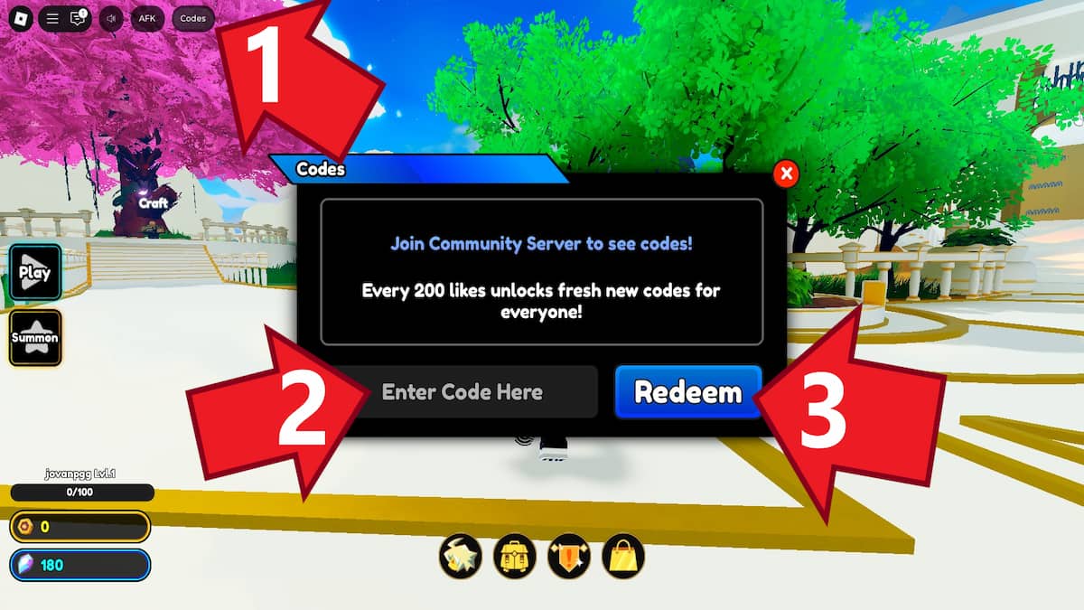 How to redeem Divine Realms codes