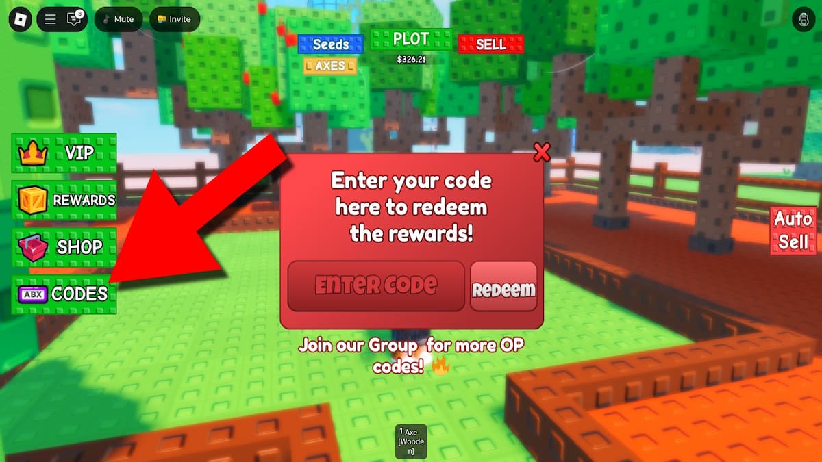 How to redeem Grow a Tree codes.
